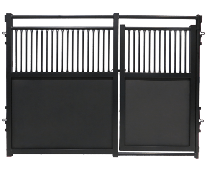 10' Expo Stall Front - Vertical Bar Top