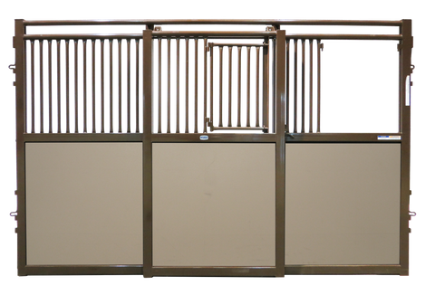 Horse Premier Stall Fronts Poly Installed