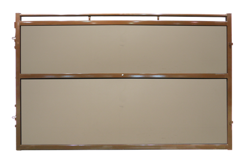 Horse Premier Stall Panel Poly Installed Filled